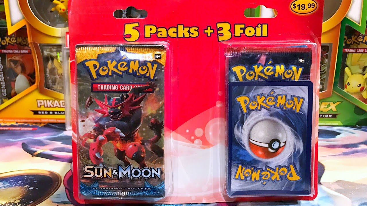 Opening a 5 Pack and 3 Foil Blister from Target - Pokemon Cards