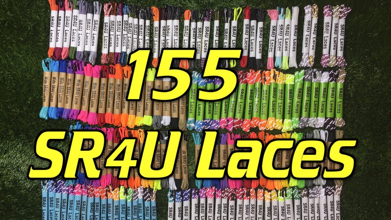 All 155 SR4U Laces + Free Worldwide Shipping