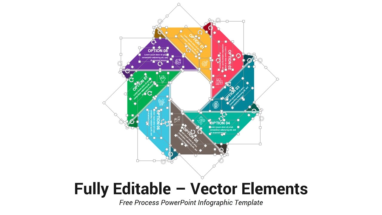 Create Best Octagon Infographic in Microsoft Office PowerPoint