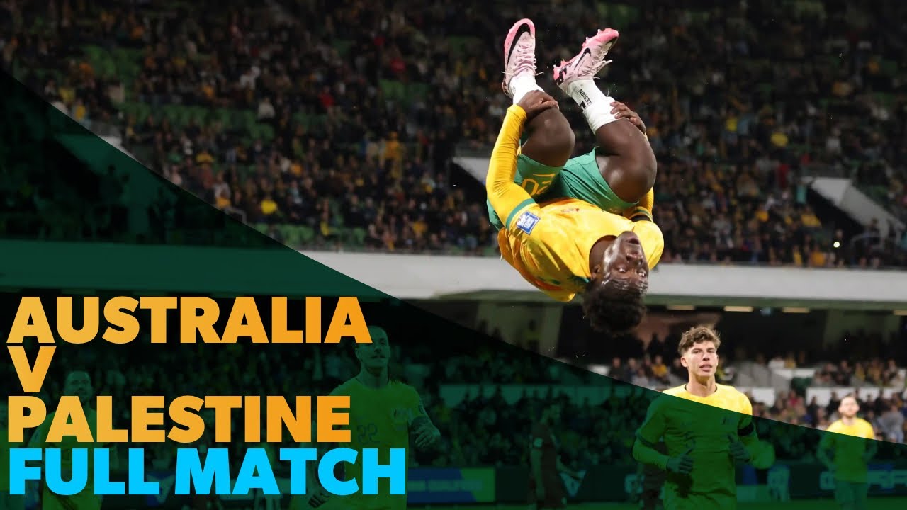 Australia vs Palestine - 2026 FIFA World Cup Qualifiers - FULL MATCH