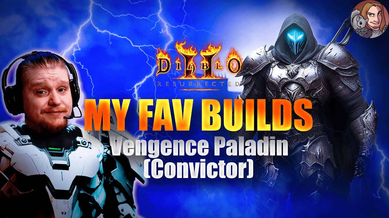 D2R My Fav Builds - Vengeance/Conviction Paladin (Convicter)
