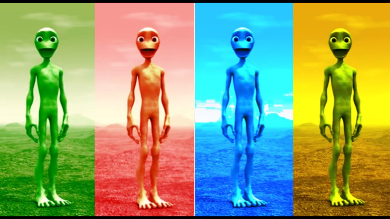 Alien Dance | Music Video | Fun colours |