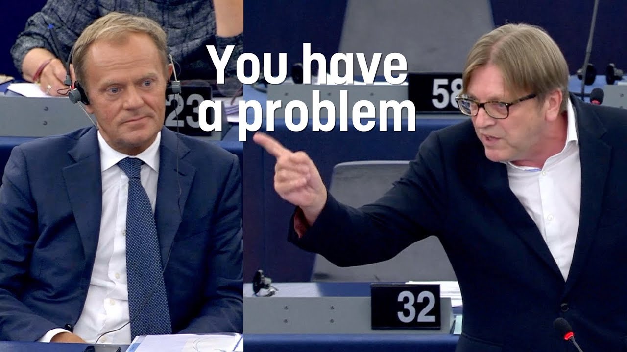 Verhofstadt to Tusk: 'You have a problem in the Council'
