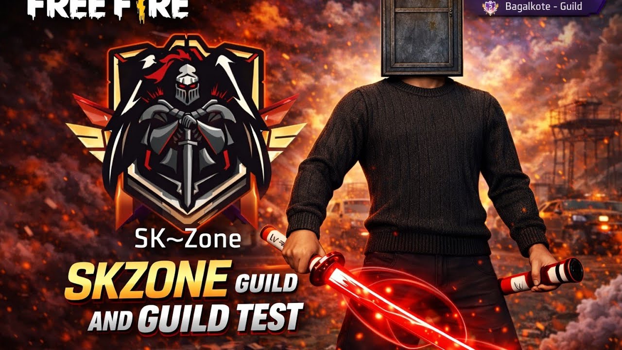 IGL SK ZONE IS LIVE ⚡
Full intense gameplay • #ffguildtest  #FreeFireLive #Gaming