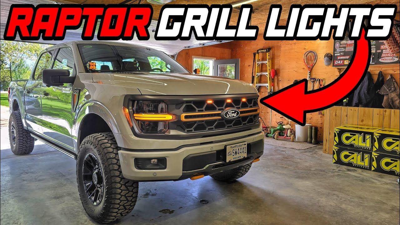 I Installed Raptor Grill Lights on My Truck