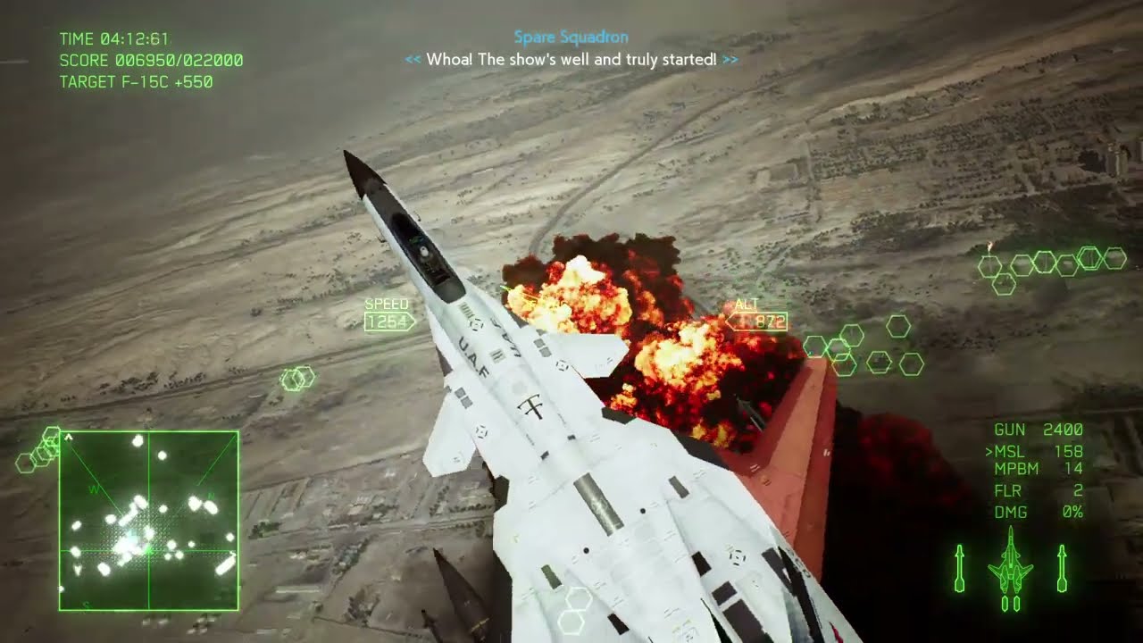 Ace Combat 7 - ADFX-01 Superweapon Mod - Volatile MPBM Demo