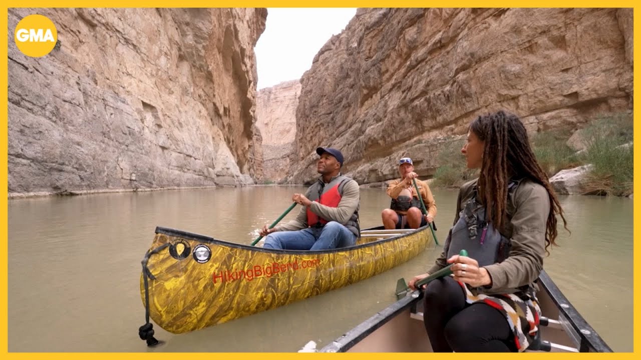 Michael Strahan visits Big Bend National Park