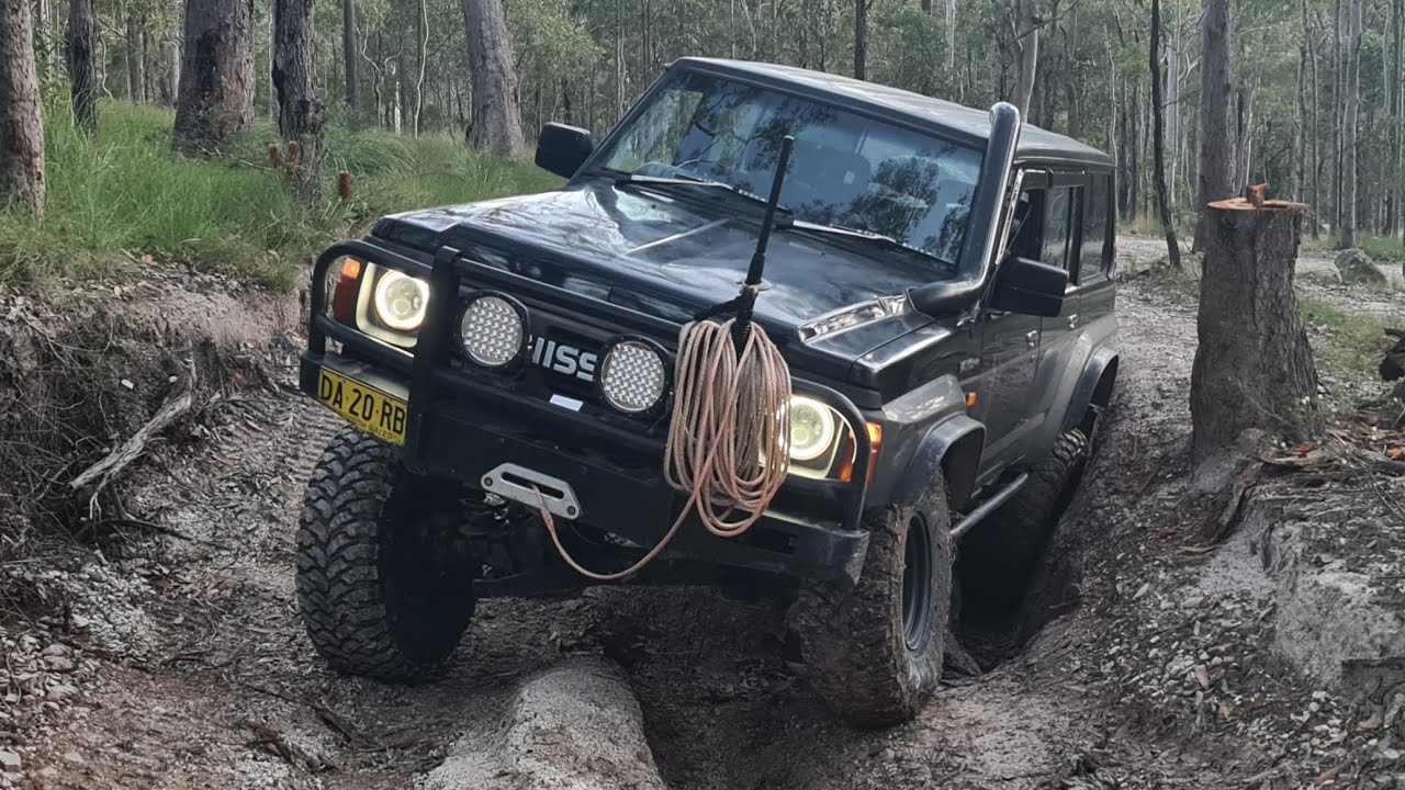GQ Patrol, little run with front auto lokka👍