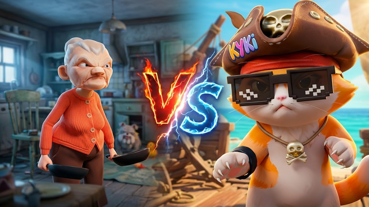 КОТ ПРОТИВ БАБКИ - I AM CAT VR