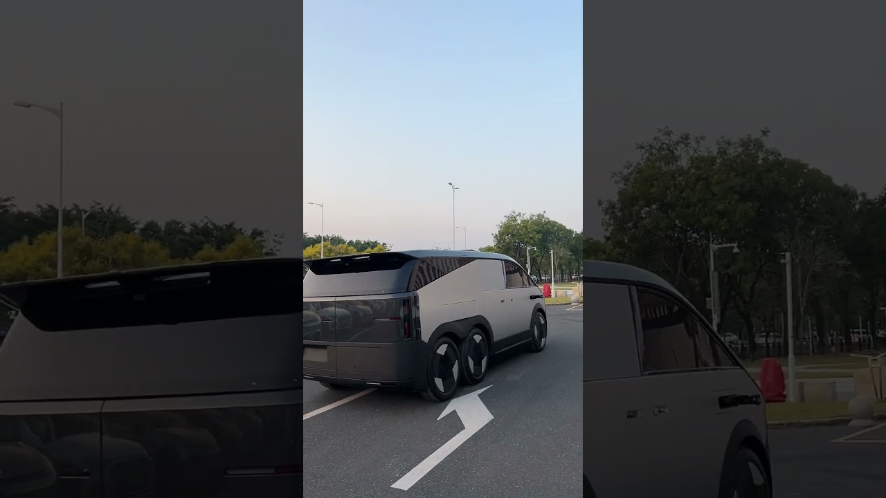 XPENG AEROHT's Land Aircraft Carrier: The Future of Flying Cars! #shorts