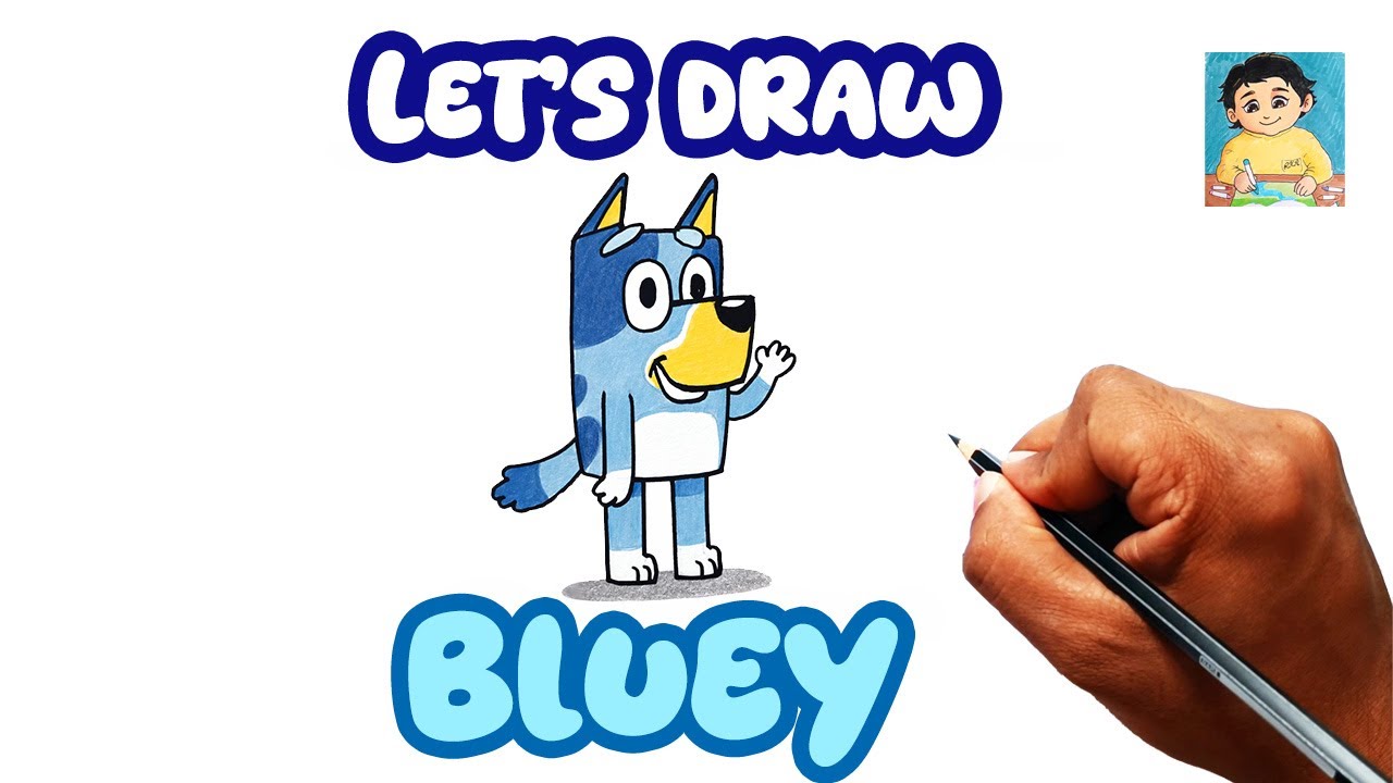 Can You Draw Bluey? Try This Simple Method!