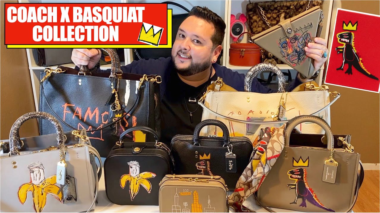 COACH X BASQUIAT RETAIL COLLECTION ! REVEALING EVERY BASQUIAT PIECE IN MY COLLECTION.