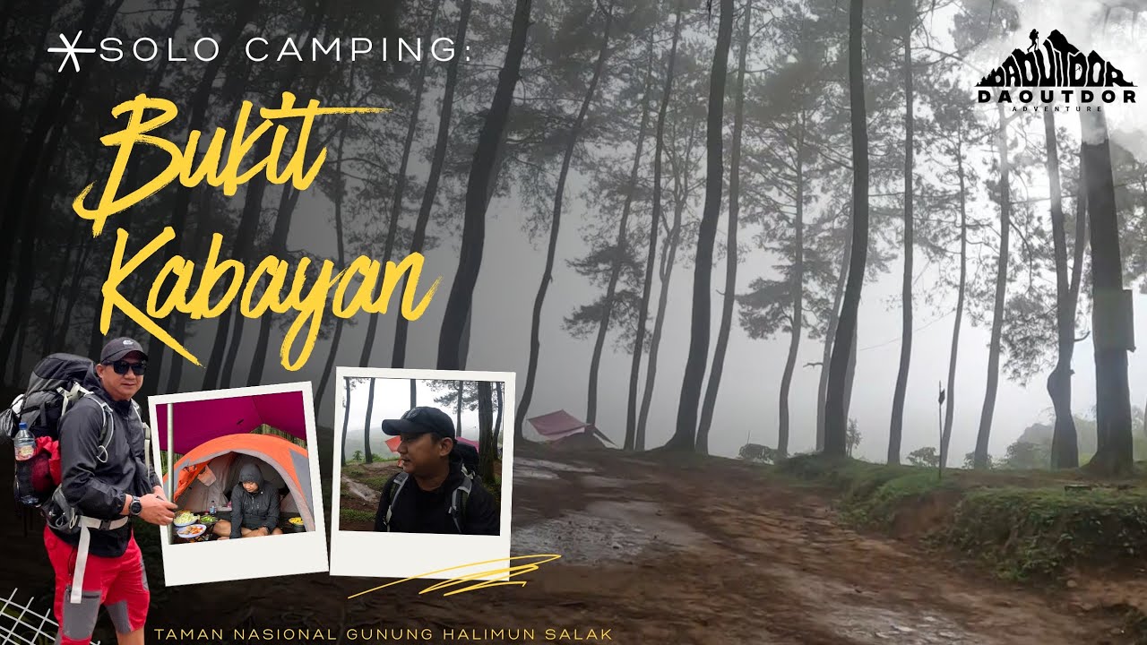 SOLO CAMPING DI BUKIT KABAYAN