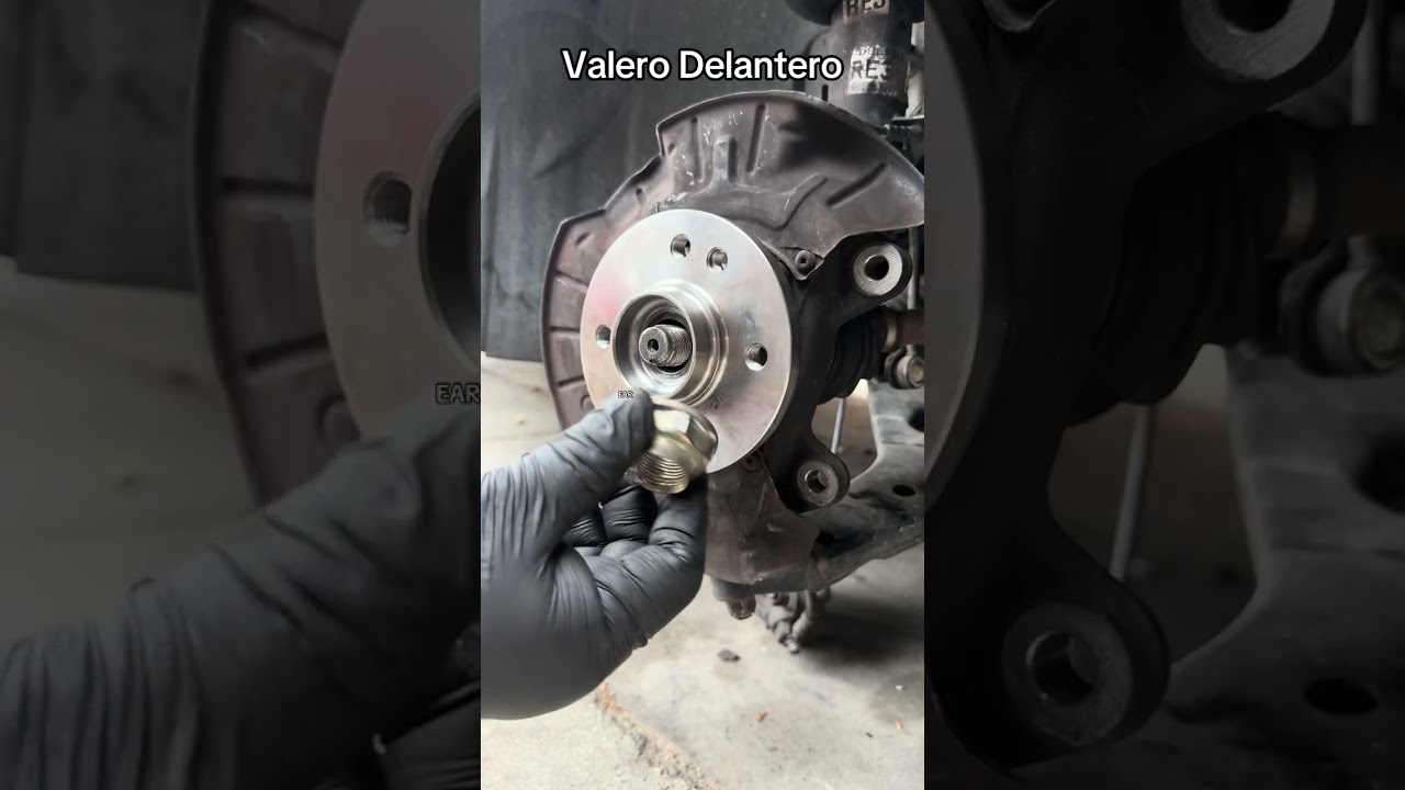 CÓMO CAMBIAR WHEEL HUB BEARING O VALERO DE RUEDA MINNI COOPER 2005 paso a paso #mechanic #diy #tips 