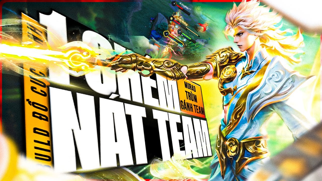 Má Ơi! MURAD 1 XẸT = TRẮNG MÁU TEAM ĐỊCH Trong 1 GIÂY | Dí 5 Thằng KO DÁM NHÚ ĐẦU RA LUN