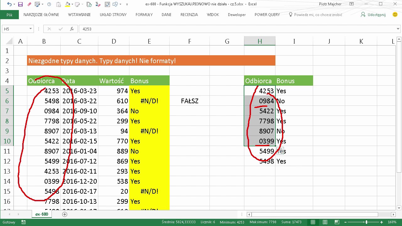 excel-680 - Funkcja WYSZUKAJ.PIONOWO nie działa - cz.5/6