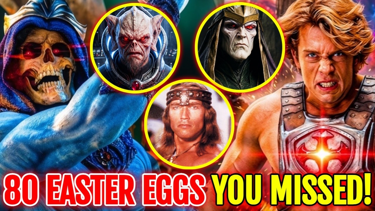 80 Amazing Hidden Easter Eggs From He-Man (2026) Movie - Explored
