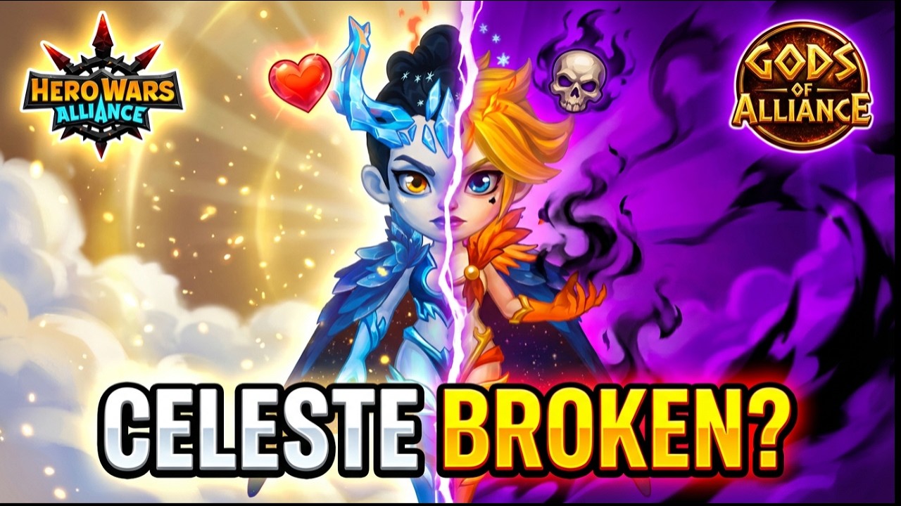 Celeste's Dual Form Mechanic Explained | Hero wars Alliance!