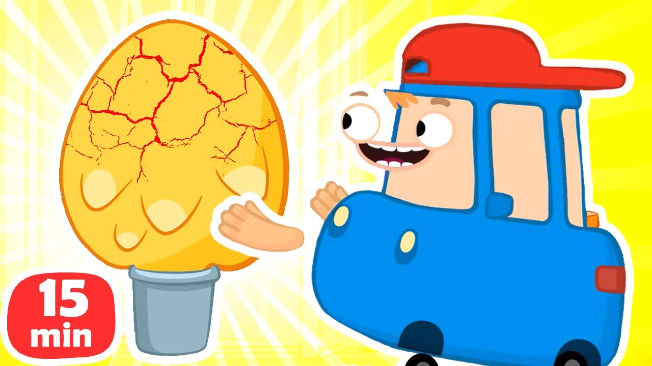 Открываем волшебное яйцо и исследуем опасную пещеру! 🥚🚗 Мультики для детей Автосемейка Вилзи
