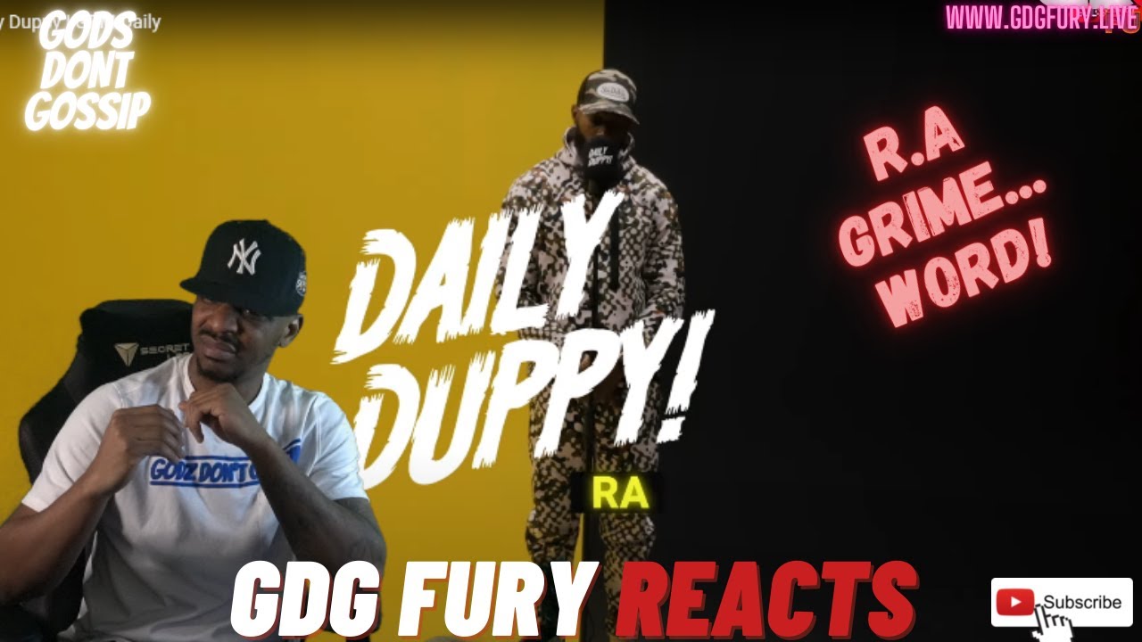 AMERICAN Reacts to R.A - Daily Duppy | GRM Daily