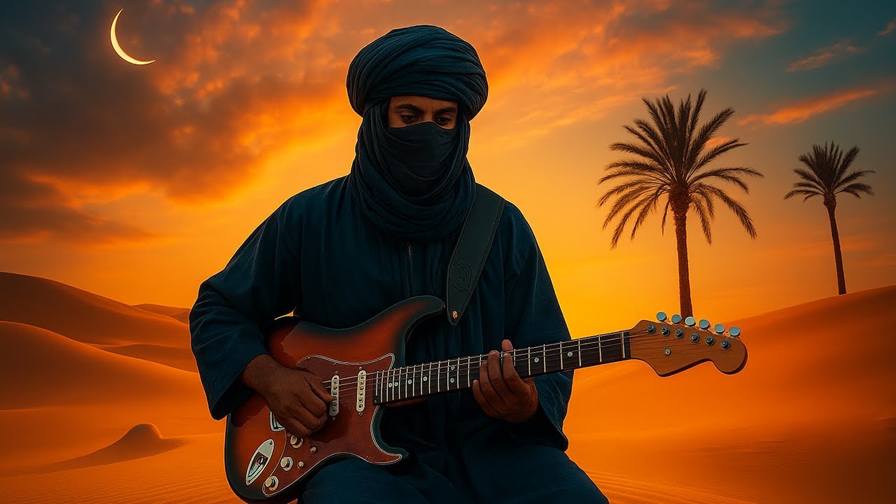 Itel Desert Blues Sahara (Official Audio) -  Desert Fusion Guitar