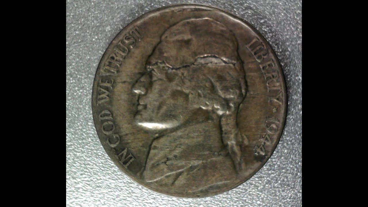1944 P Nickel with Lamination's