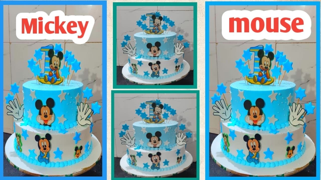 Mickymouse #cake #@jitendracakeshorts #viral #trending #video #5kg #butterscotch #flavour #cake #🐭👌👈