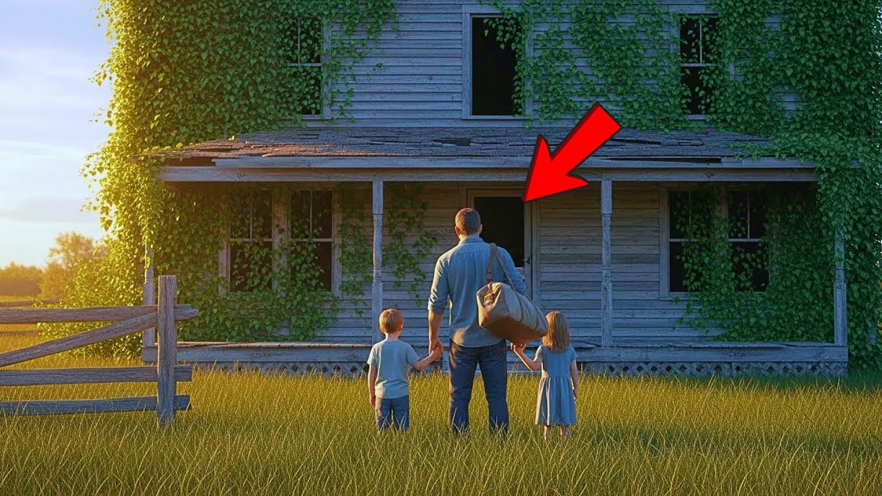 The Single Father Moved to the silent farm — And smelled woman's perfume in an empty house