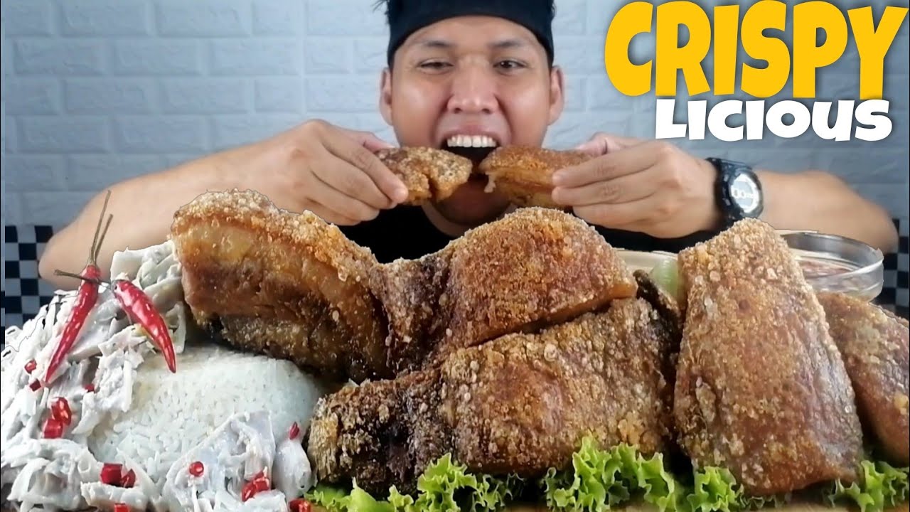 2.2KGS CRISPY ALA LECHON KAWALI + SPICY GINATAANG LANGKA | PUTOK BATOK | with LUCKY GAME