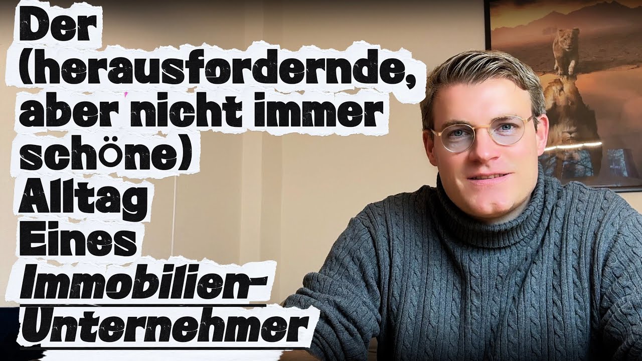 Quick-Story: Der Alltag eines Immobilienunternehmers