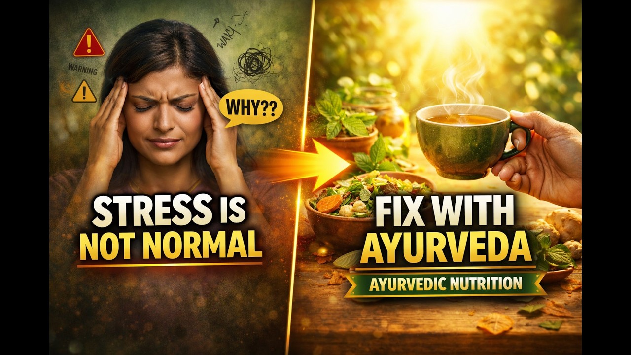 Ayurveda for stress relief |Top 10 stress relieving foods in Ayurveda| Ayurveda lifestyle for stress