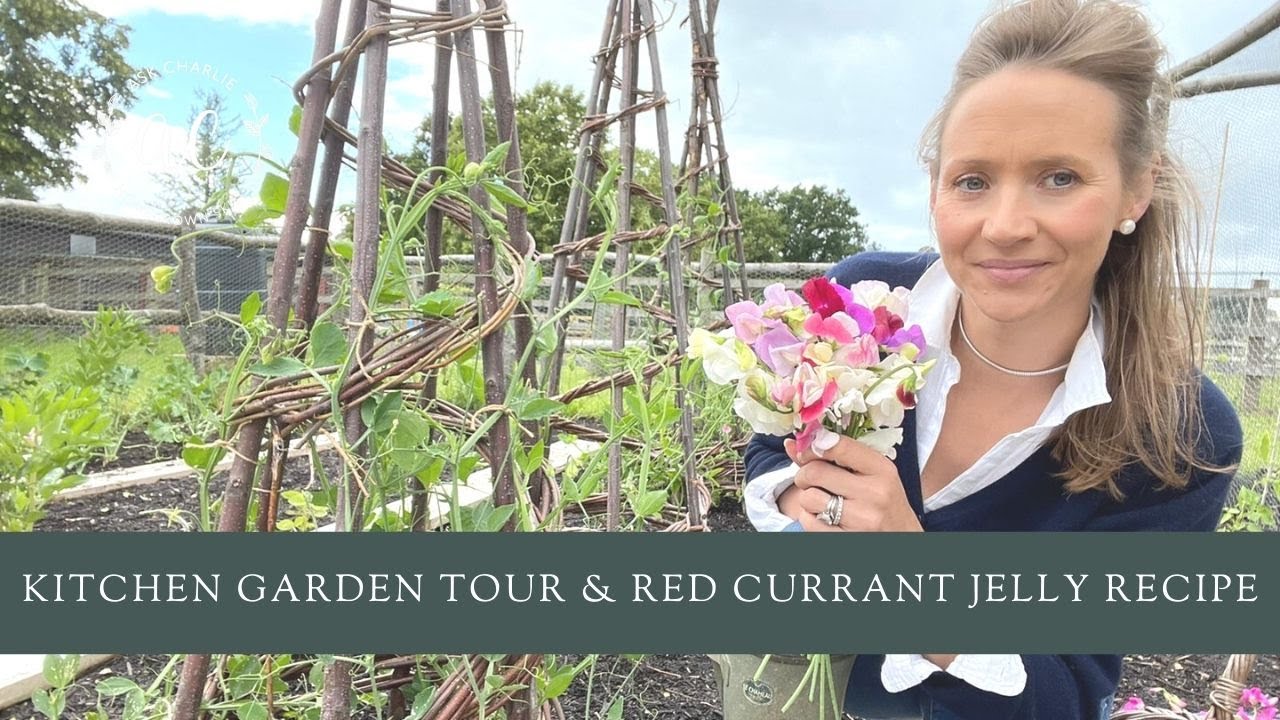 Ask Charlie - Kitchen garden tour & red currant jelly recipe