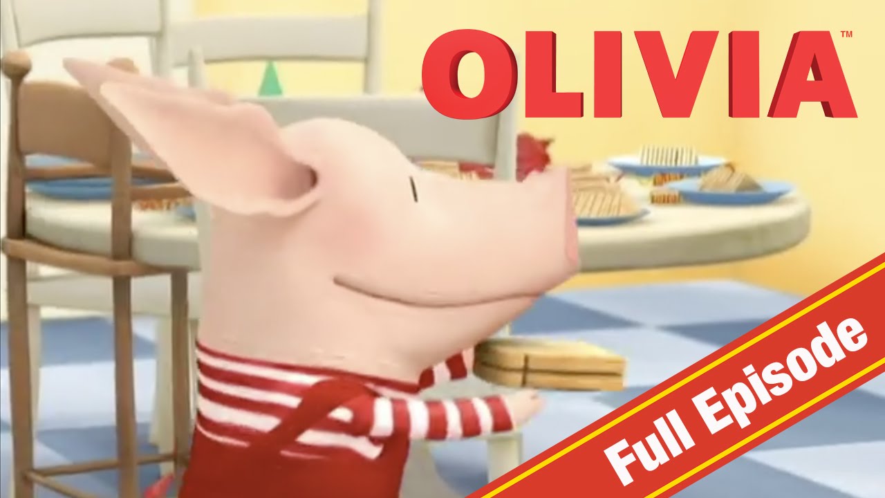 Olivia the Pig | Olivia Plans a Tea Party | Olivia Full Episodes
