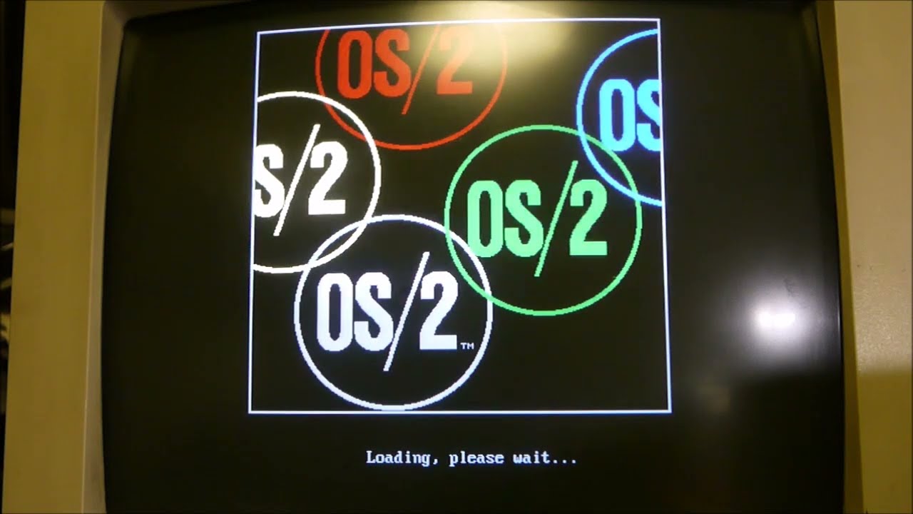 OS/2 2.0 на 386 и ST157A
