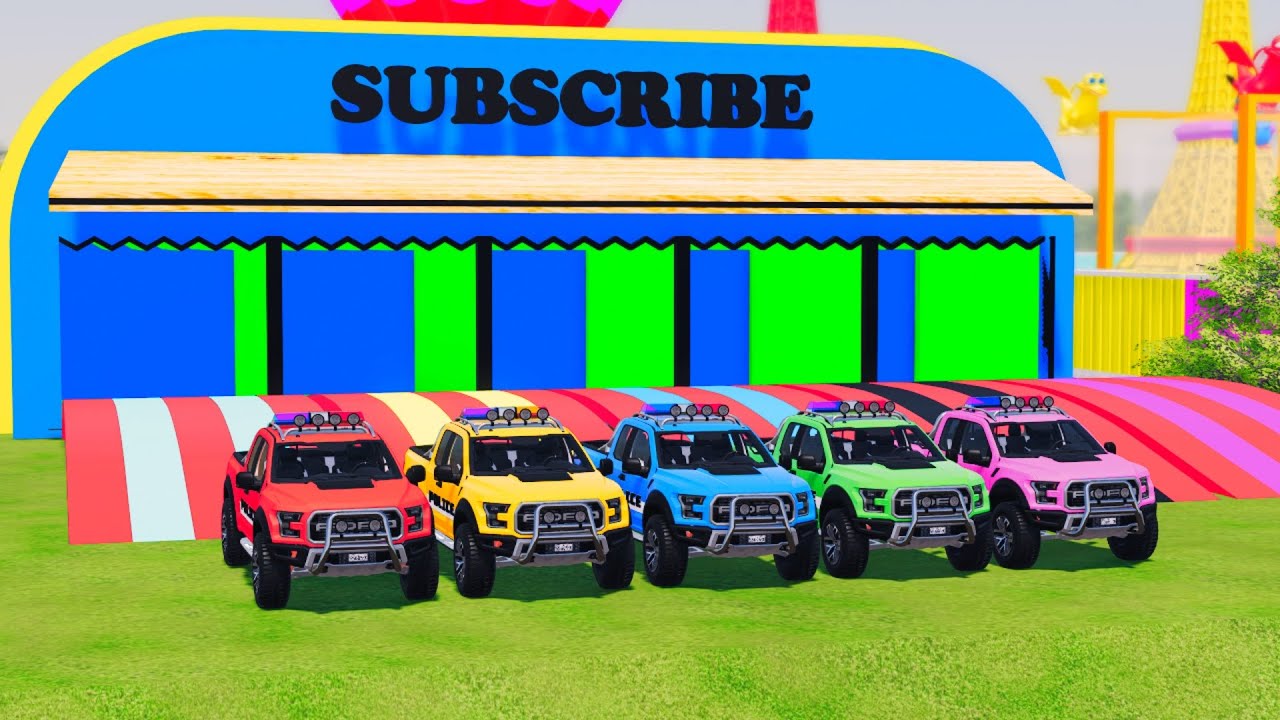 Trucks With COLORS   STRAW Work   Farming Simulator 22