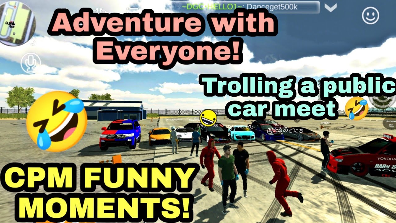 CPM FUNNY MOMENTS! Adventure with Everyone! Car parking multiplayer new update 4.8.2