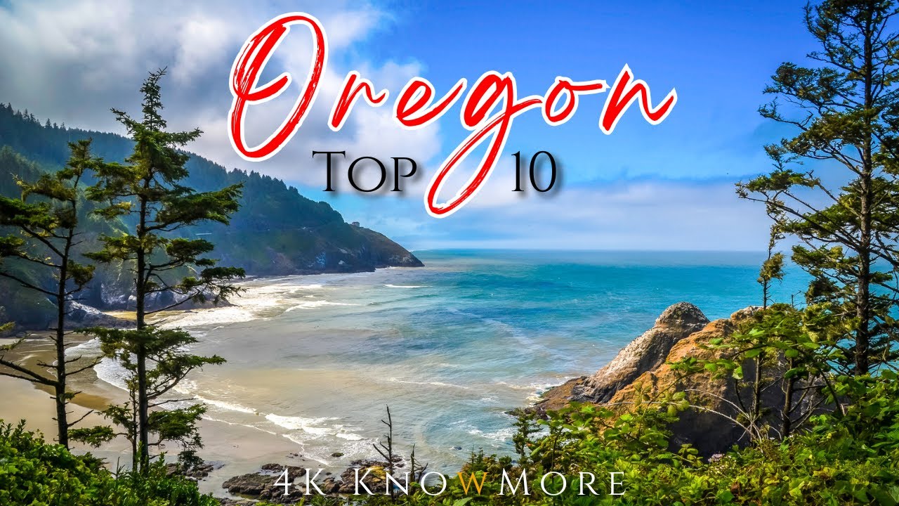 Oregon Top 10 Places to Visit 🇺🇸 | Wonders of Oregon | The Most Amazing Places in Oregon 4K
