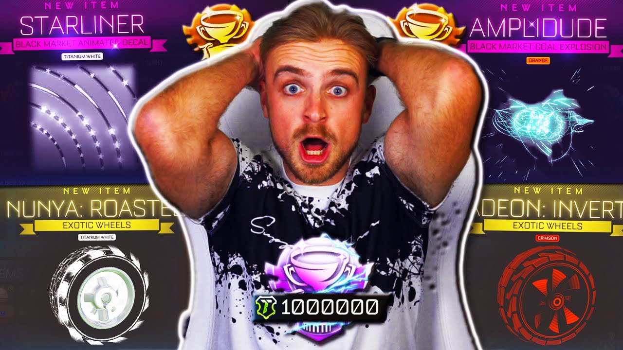 *ONE MILLION TOURNAMENT CREDITS* WORLD'S BIGGEST SEASON 8 TOURNAMENT REWARD OPENING IN ROCKET LEAGUE