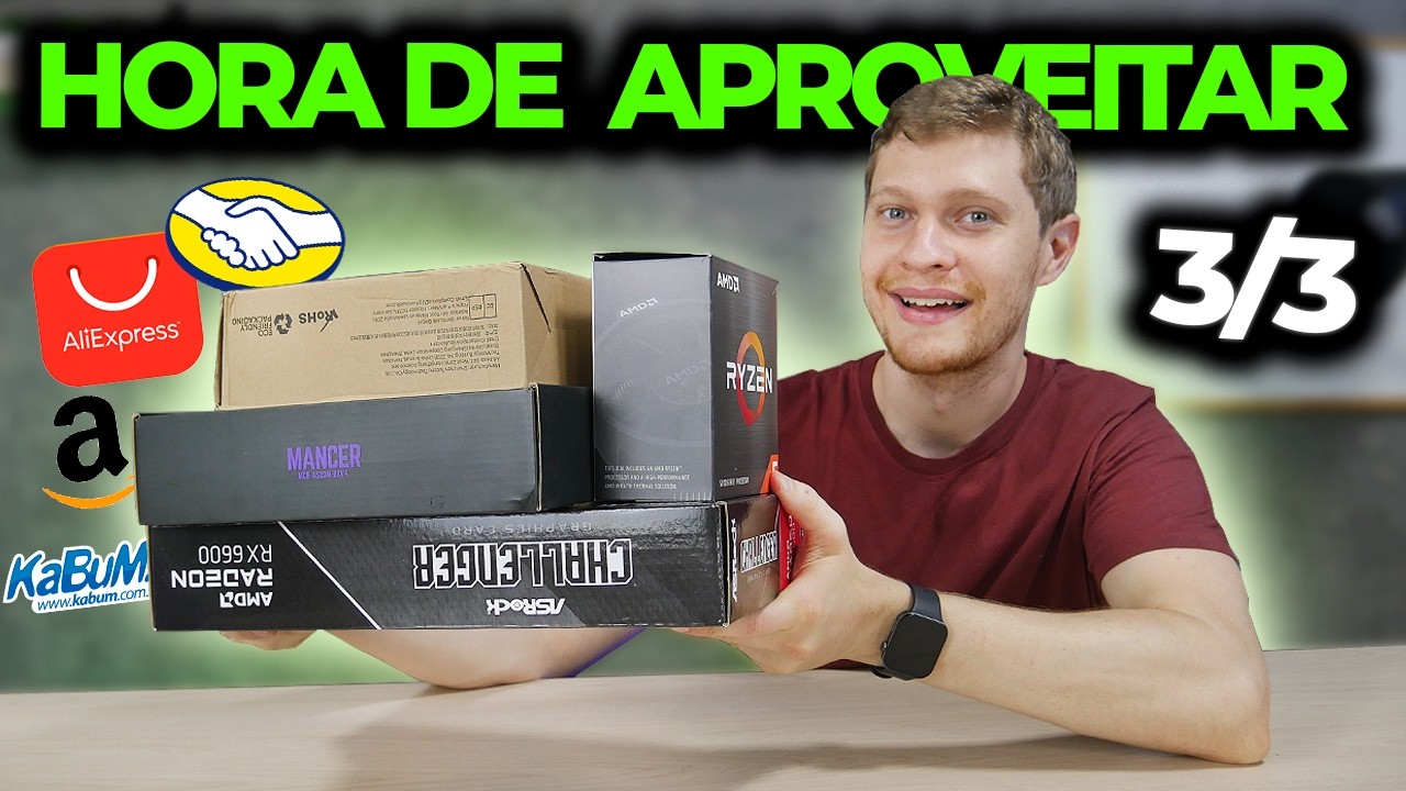 MONITOR LG ULTRAGEAR POR R$700, RTX 5050 POR R$1700 E MUITO MAIS! PROMOÇÃO 3 DO 3 DE HARDWARE!
