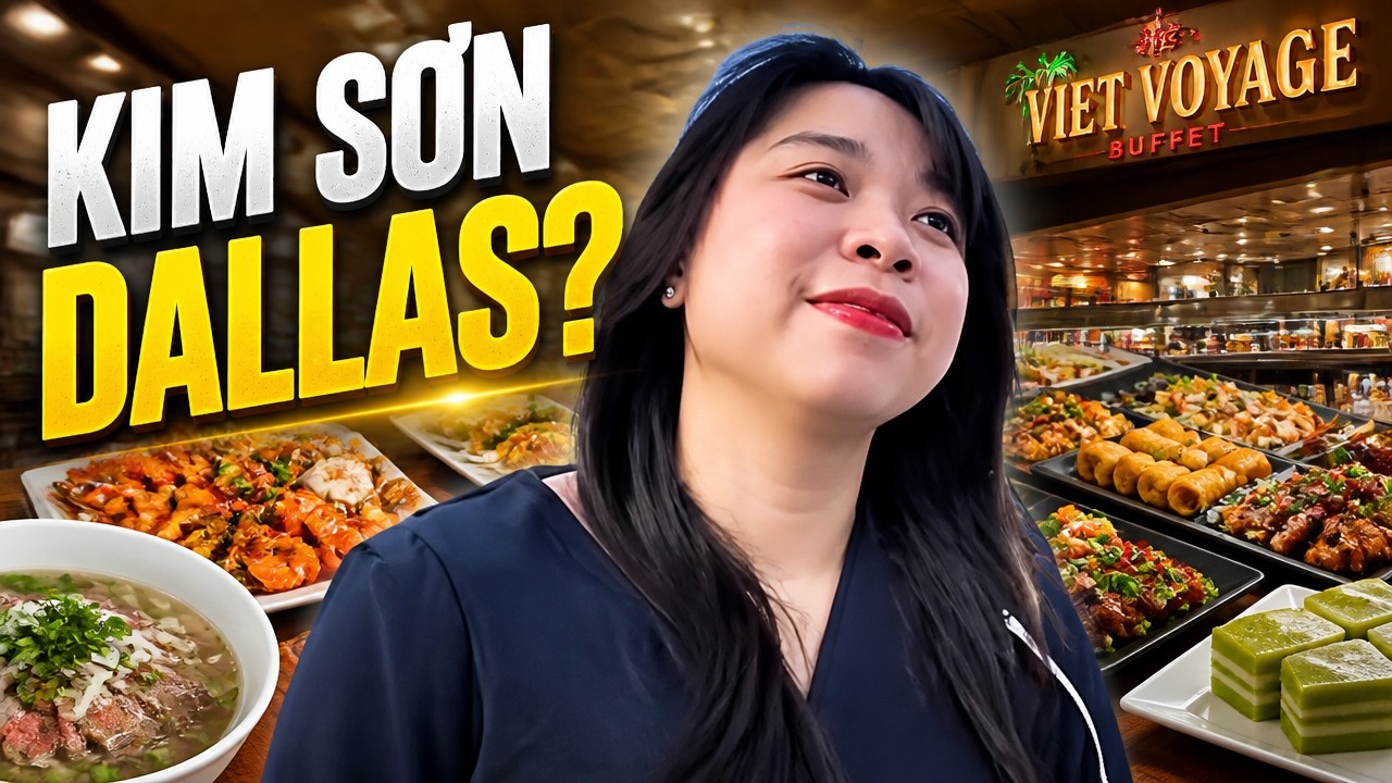 Liệu Dallas có phiên bản KIM SƠN đúng nghĩa? - VIET VOYAGE BUFFET tại Grand Prairie, Texas