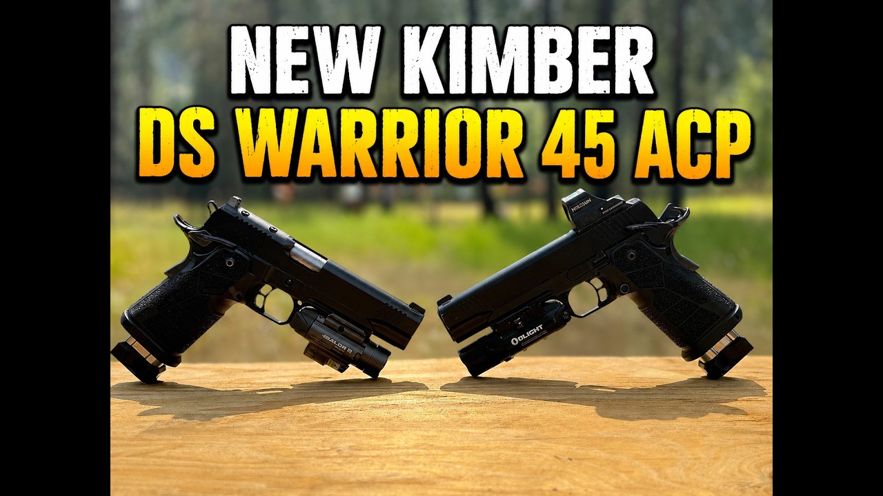 Kimber DS Warrior 1911 45 ACP Initial Review