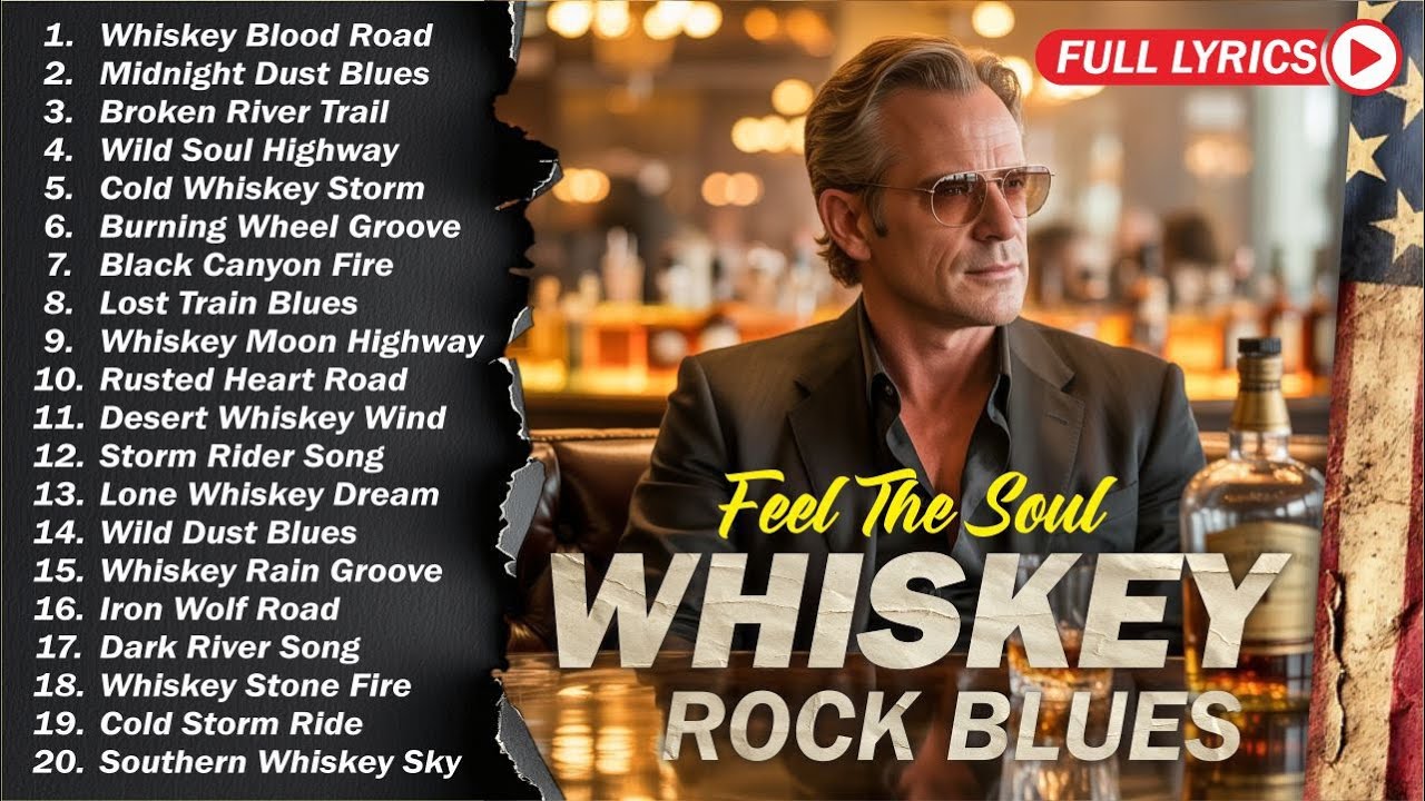 Best Of Slow Blues 2025 | Whiskey Nights & Soulful Electric Guitar Ballads