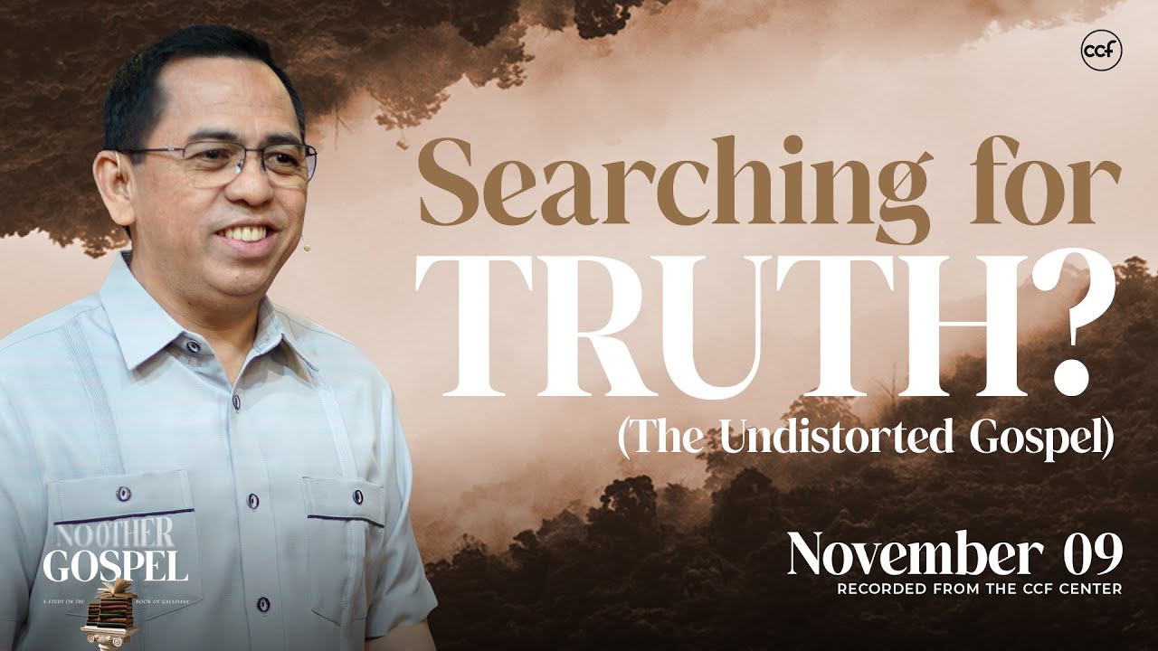 Do Not Distort The Gospel | Bong Saquing | November 9, 2025