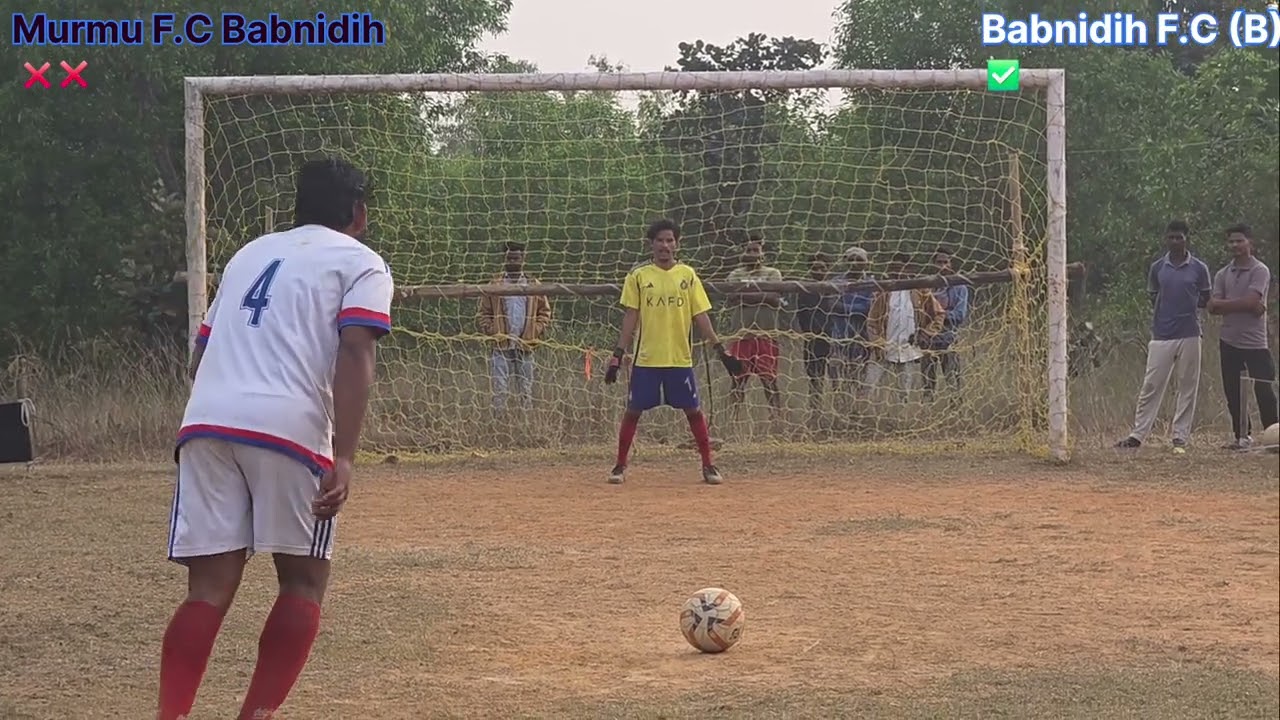 2nd round match penalty shootout || Murmu F.C Babnidih 🆚️ Babnidih F.C ( B ) || Att :- Rangadih, 