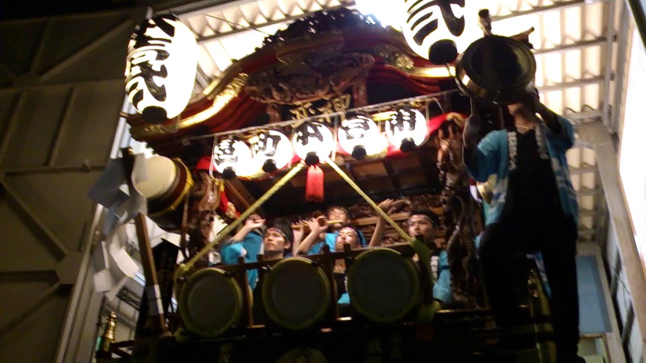 2013年度最後の第一本町区のおさめ囃し - うちわ祭2013