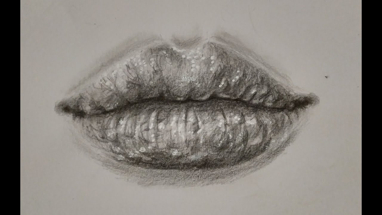 GERÇEKÇI DUDAK NASIL ÇİZİLİR? HOW TO DRAW REALISTIC LIPS /TUTORIAL FOR BEGINNERS