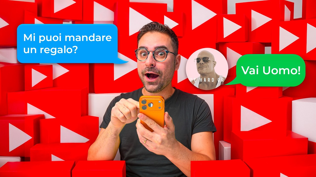 Ho chiesto a 10 YOUTUBER di inviarmi UN REGALO!