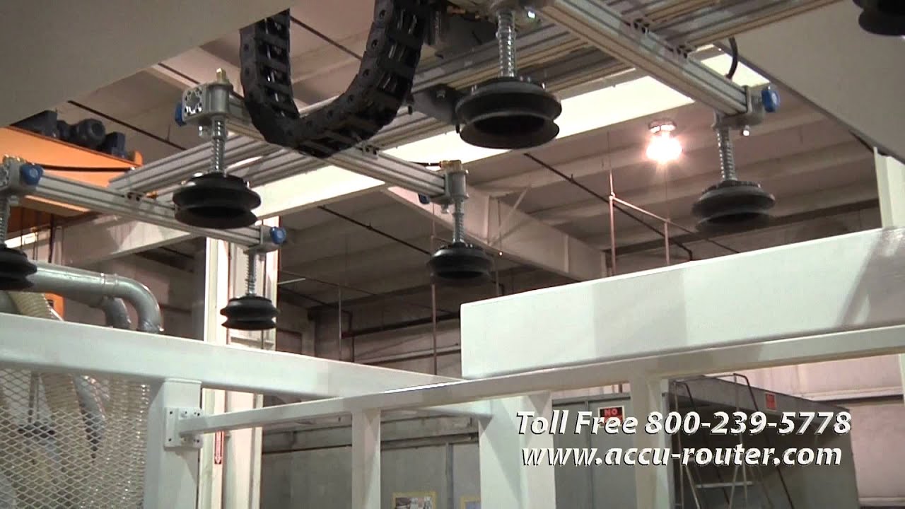 CNC Auto Load/Unload for Panel Machining: Plywood Reels Etc.