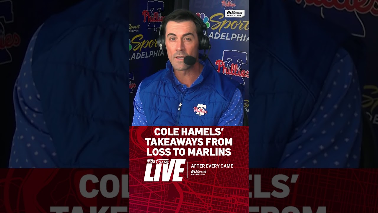 Cole Hamels shares his overall impressions of loss to Marlins 👀