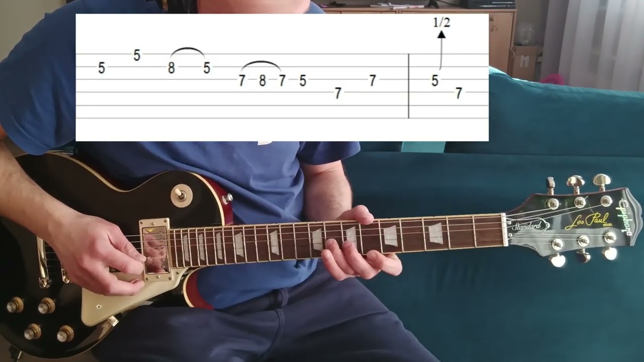 Guitar Licks For Complete Blues Solos With TAB